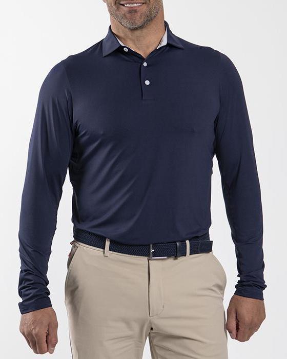 Men Soren Polo L/S (solid)