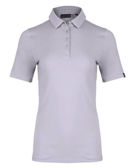 Women Hollow Pima Polo S/S