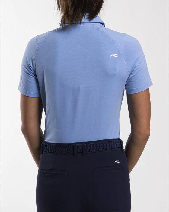 Women Hollow Pima Polo S/S