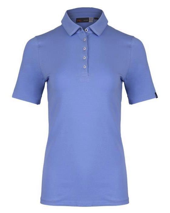Women Hollow Pima Polo S/S