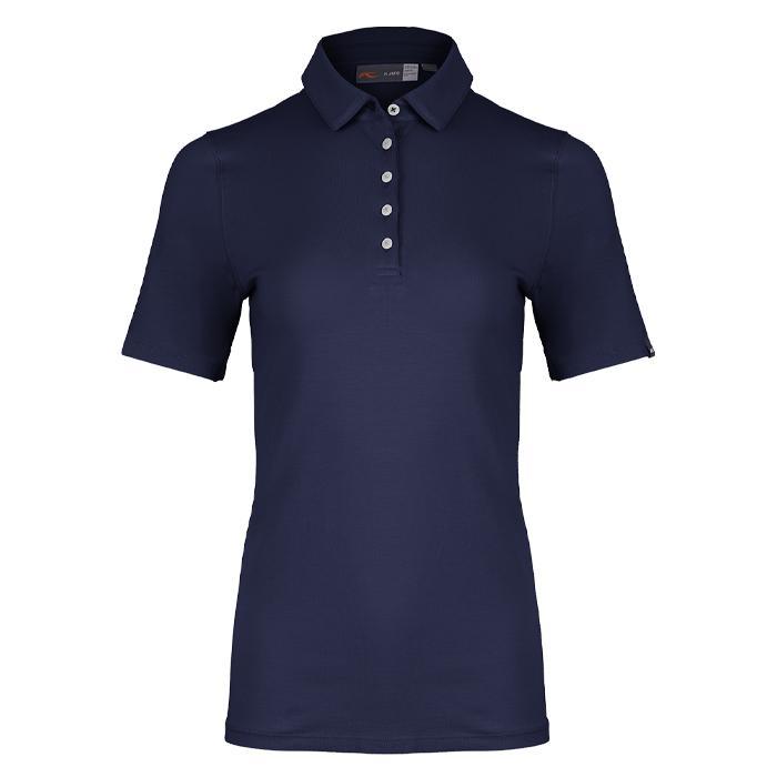 Women Hollow Pima Polo S/S