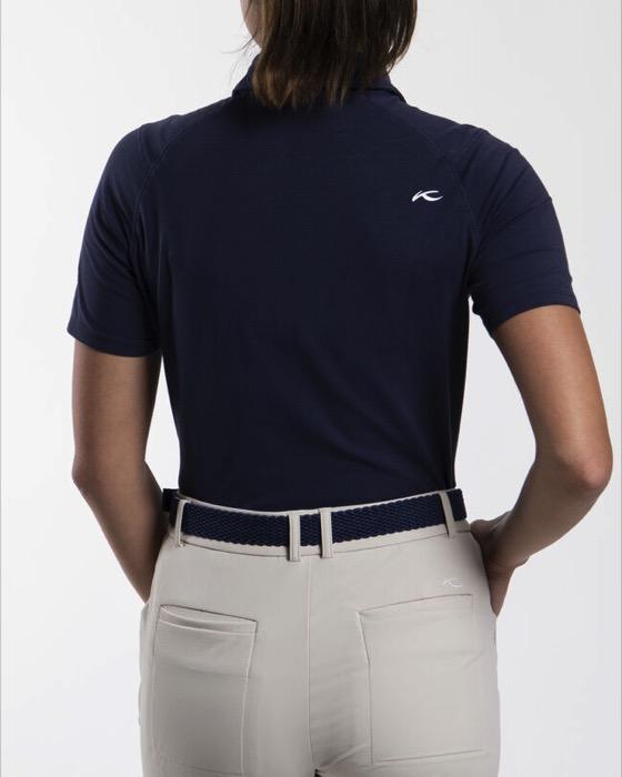 Women Hollow Pima Polo S/S