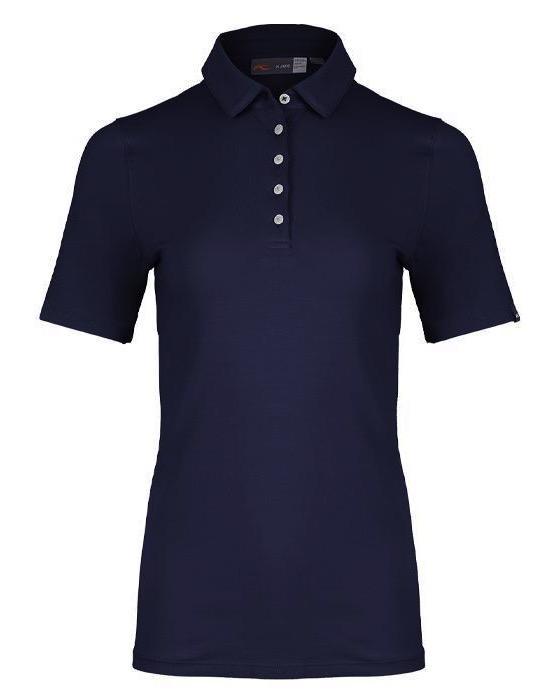 Women Hollow Pima Polo S/S