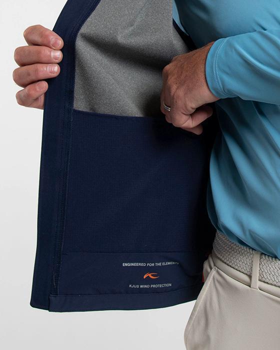 Men Downswing Wind Vest