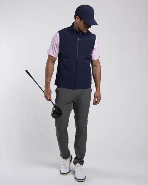 Men Downswing Wind Vest