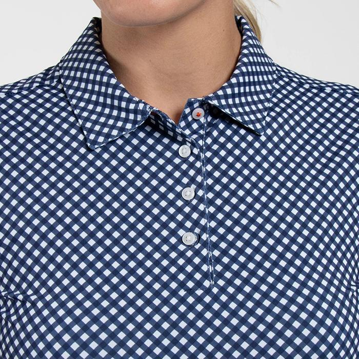 Women Enya Printed Polo S/S