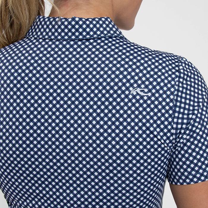 Women Enya Printed Polo S/S