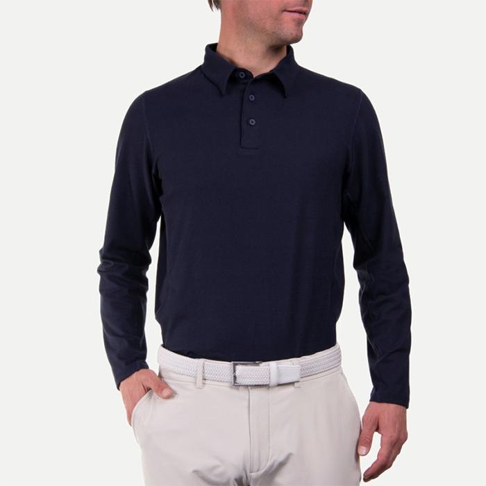 Men Scot Polo L/S
