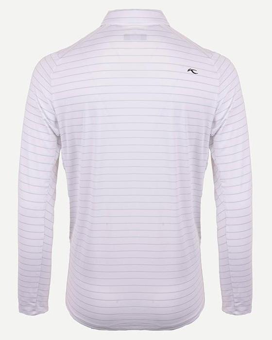 Men Soren Mel. Stripe Polo L/S