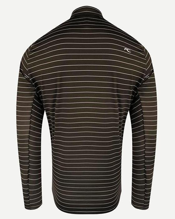 Men Soren Mel. Stripe Polo L/S