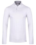 Men Soren Mel. Stripe Polo L/S