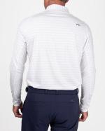 Men Soren Mel. Stripe Polo L/S