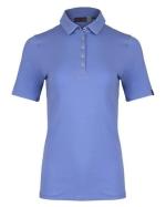 Women Hollow Pima Polo S/S
