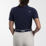 Women Hollow Pima Polo S/S