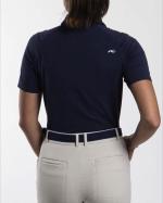 Women Hollow Pima Polo S/S