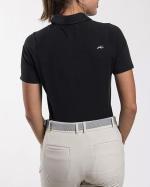 Women Hollow Pima Polo S/S