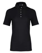 Women Hollow Pima Polo S/S