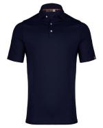 Men Hollow Pima Polo S/S
