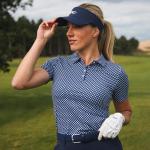 Women Enya Printed Polo S/S