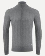 Men Cashmere Luxe Half-Zip