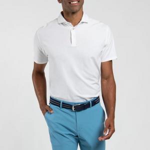 Men Hollow Pima Polo S/S